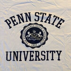 Penn State Nittany Lions Champion T Shirt White University Seal NCAA Mens 2XL